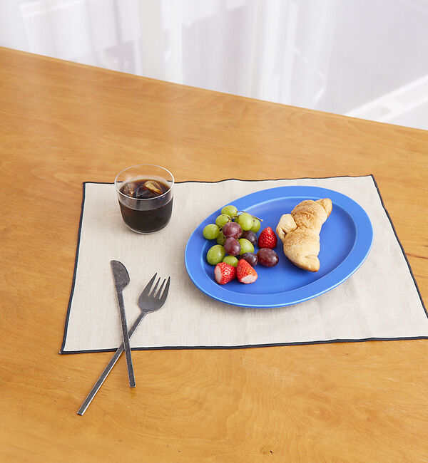 collex「リネン ナトゥーラ ランチョンマット 46&times;33cm」|食器・キッチングッズ|ベージュ