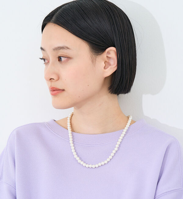 collex「【dignif】【金属アレルギー対応】パールネックレス」|ネックレス|