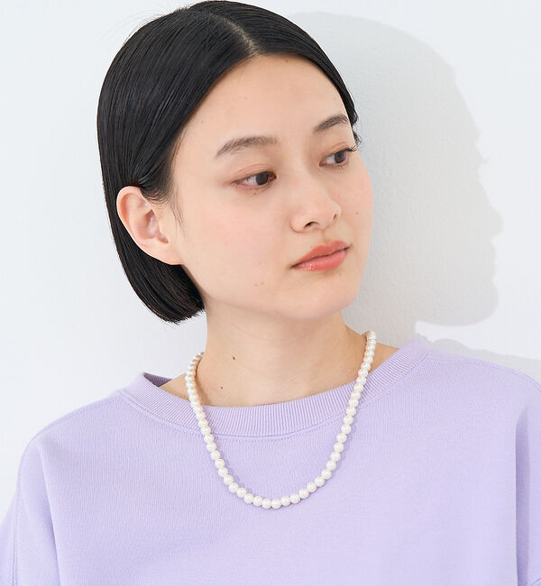 collex「【dignif】【金属アレルギー対応】パールネックレス」|ネックレス|