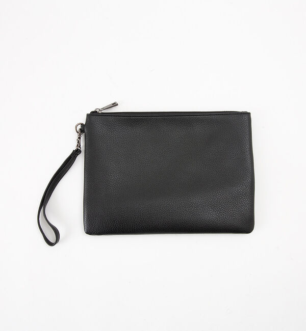 ABAHOUSE「【WEB別注】シボレザー 横型トートバッグ / クラッチバッグ付き / A4サイ」|トートバッグ|