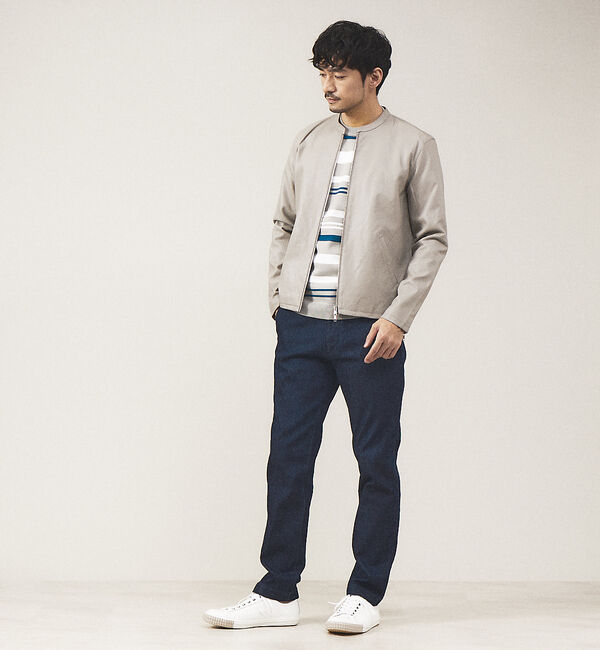 ABAHOUSE「マルチボーダー ニット」|ニット・セーター|