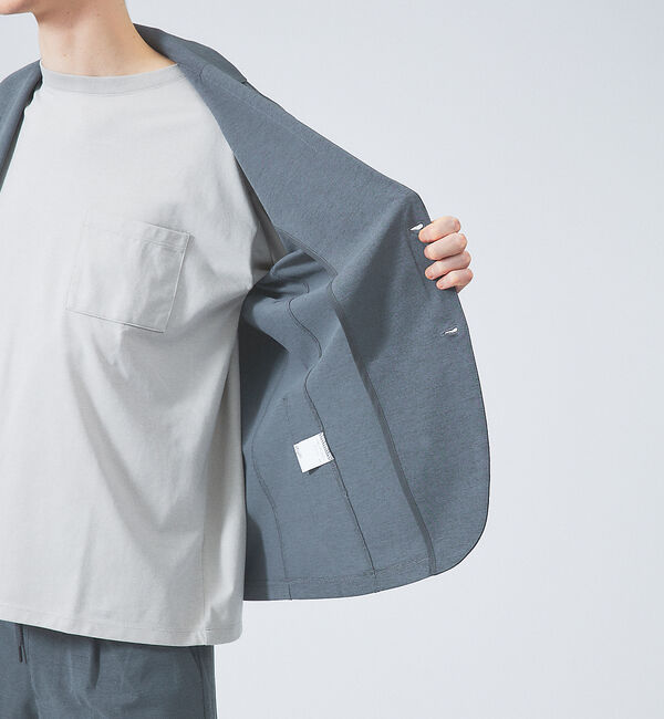 ABAHOUSE「【上下2点セット/セットアップ対応】接触冷感 セットアップ/スーツ / ジャケッ」|スーツ|