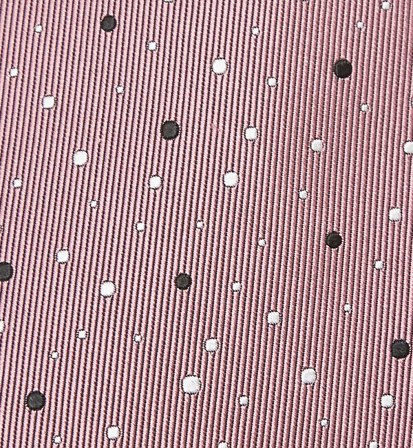 ABAHOUSE「【ドット柄】MADE IN JAPAN/シルクタイ/ネクタイ」|ネクタイ・蝶ネクタイ|