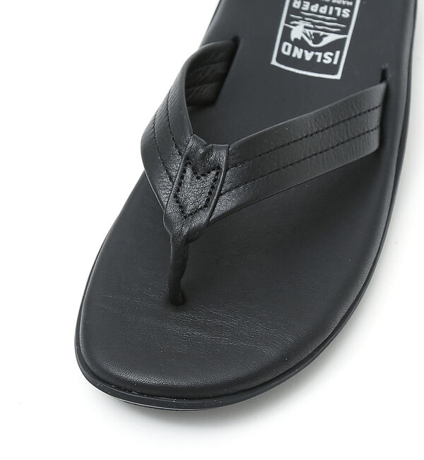 ABAHOUSE「【ISLAND SLIPPER / アイランドスリッパ】レザー トングサンダル」|サンダル|
