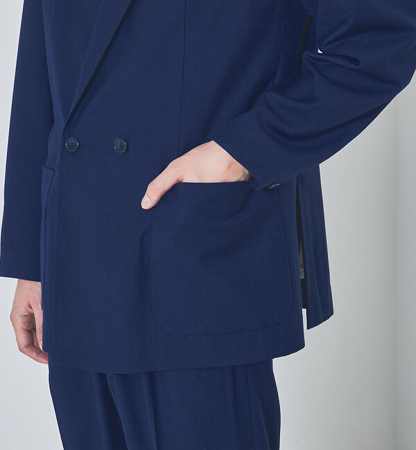 ABAHOUSE「【セットアップ対応】セミダブル オーバー ジャケット」|テーラードジャケット|