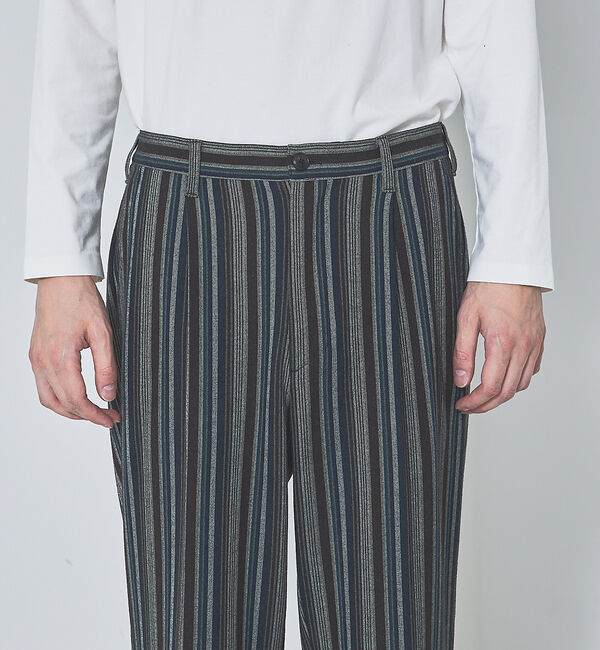 ABAHOUSE「ランダムストライプ　バックギャザー　パンツ」|その他|