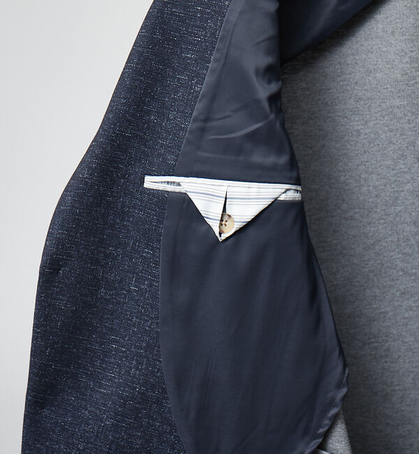 ABAHOUSE「【FLEX JACKET/セットアップ対応】ストレッチ ポンチ ジャケット」|テーラードジャケット|