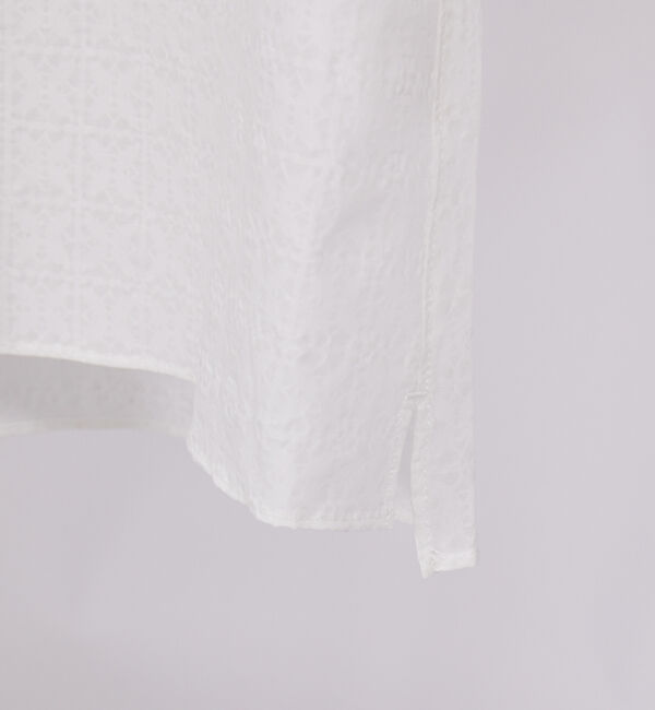 ABAHOUSE「【シアージャガード】ボックスシルエット 半袖シャツ / ハーフスリーブ シアーシ」|シャツ・ブラウス|