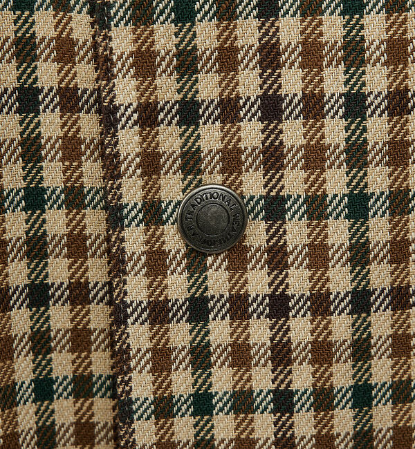 ABAHOUSE「【Traditional Weatherwear】HARROGATE / チェッ」|ステンカラーコート|