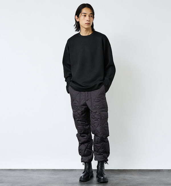 ABAHOUSE「【FORTUNA/フォルトゥナ】ECOTECコクーンシルエットロングTシャツ/ユ」|Tシャツ・カットソー|