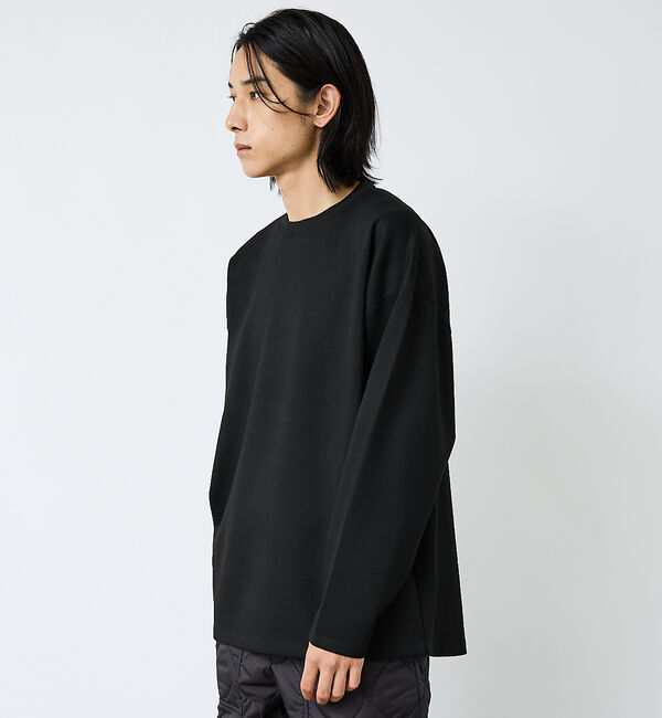 ABAHOUSE「【FORTUNA/フォルトゥナ】ECOTECコクーンシルエットロングTシャツ/ユ」|Tシャツ・カットソー|