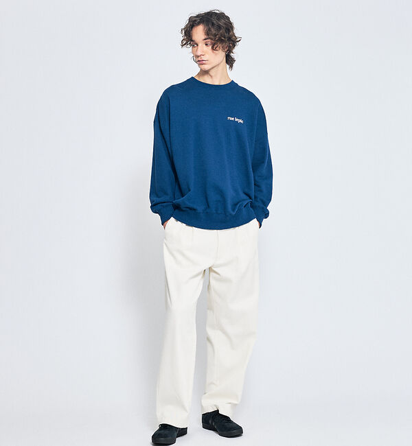 ABAHOUSE「cafe graphic バックプリント スウェット オーバーサイズ / ユニセ」|スウェット・ジャージ|