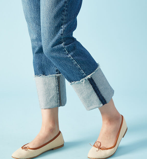 Rouge vif「ターンバックデニム」|デニム|