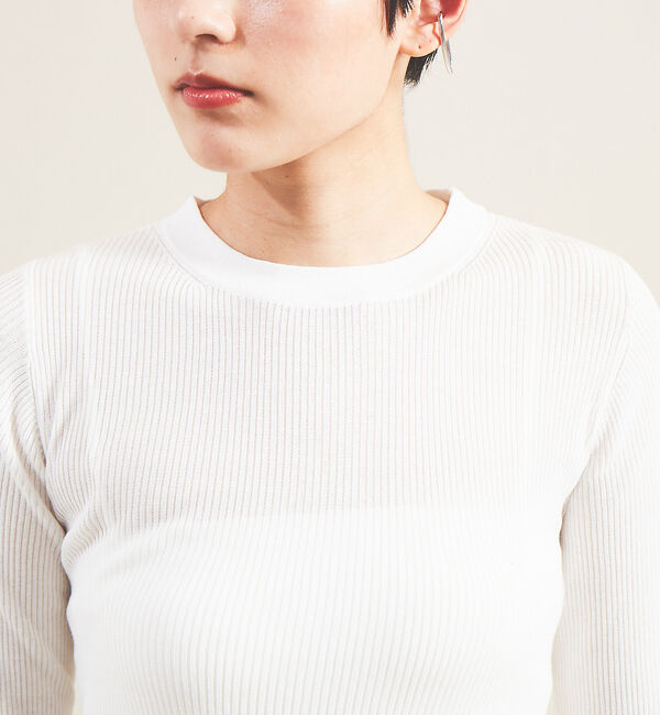 Rouge vif「【アンサンブル対応】SI混リブニット」|ニット・セーター|