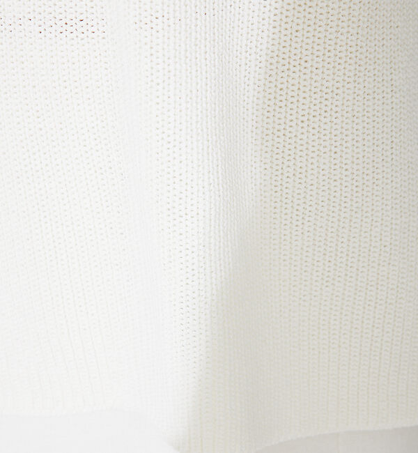 Rouge vif「【セットアップ対応】麻混片畦ニットベスト」|ニット・セーター|