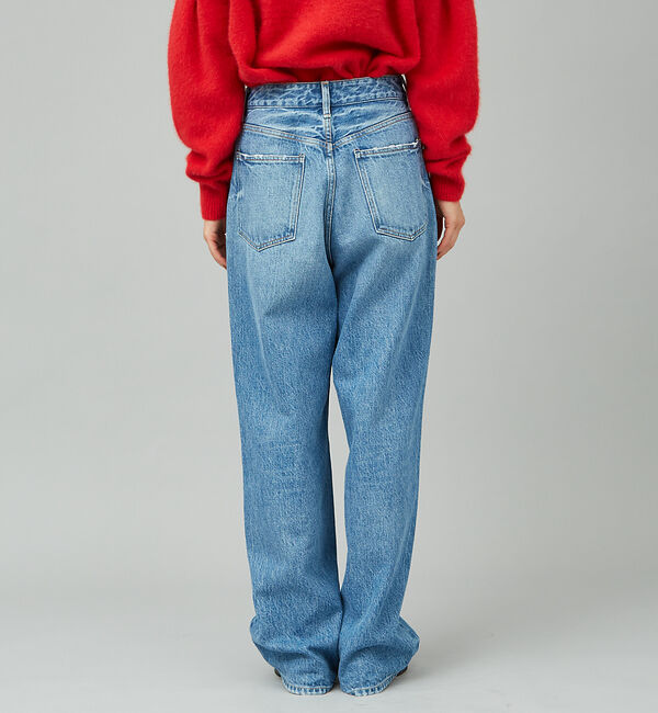 Rouge vif「【RED CARD/レッドカード】別注Dakota　ルーズストレートデニム」|デニム|