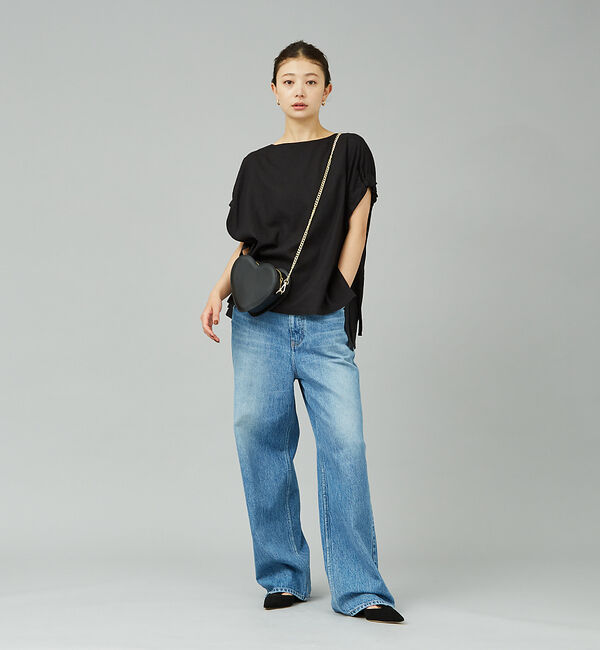 Rouge vif「【RED CARD/レッドカード】別注Dakota　ルーズストレートデニム」|デニム|