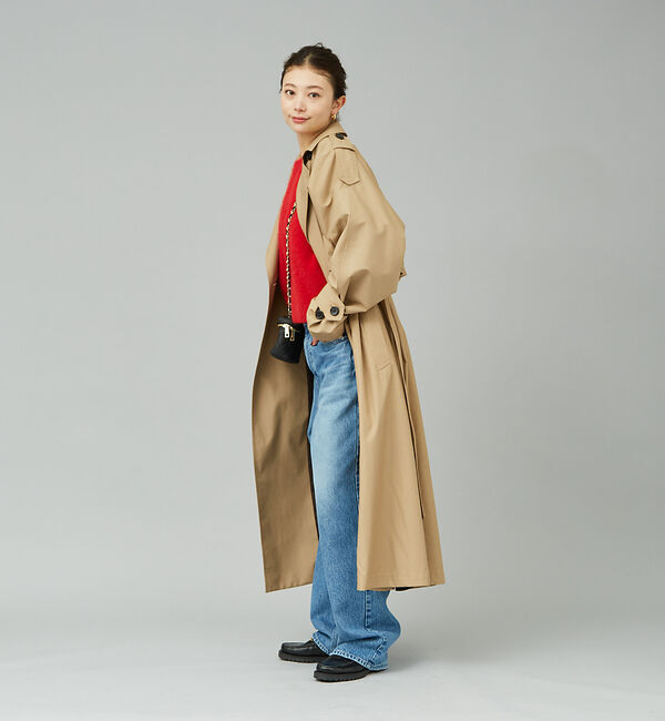 Rouge vif「変形トレンチコート」|トレンチコート|
