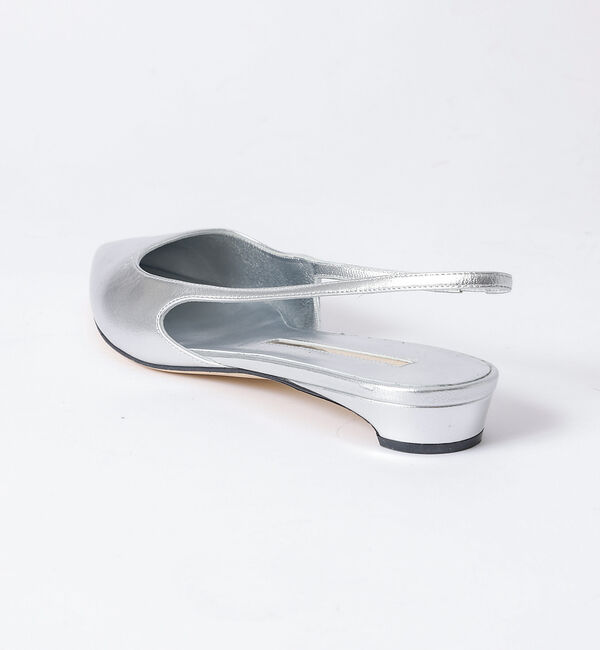 Rouge vif「【BRENTELLA/ブレンテッラ】CLARA バックスリングフラットミュール」|パンプス|