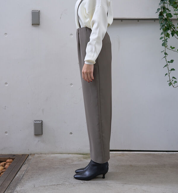 Rouge vif「2wayサスペンダー付きタイトスカート」|スカート|