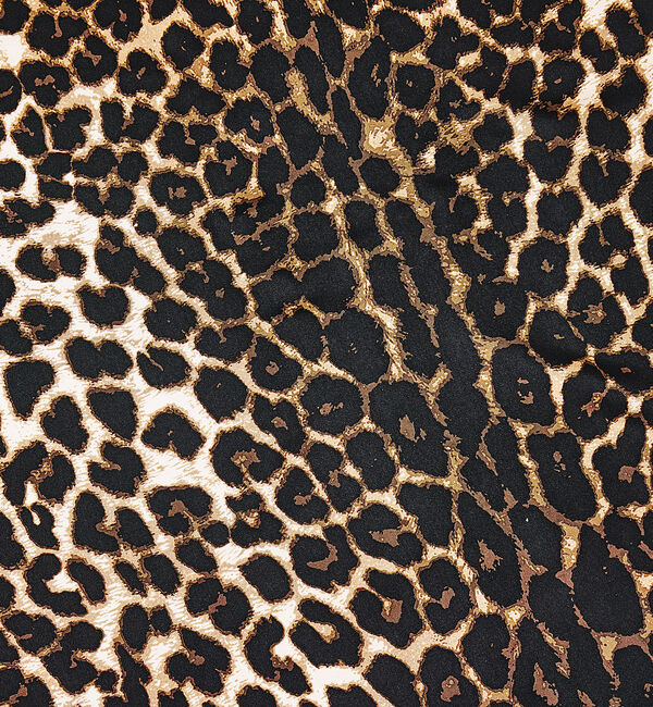 Rouge vif「【manipuri/マニプリ】レオパードベグスカーフ　65&times;65」|バンダナ・スカーフ|