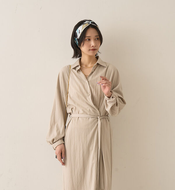 Rouge vif「カシュクール2WAYワンピース」|ワンピース|