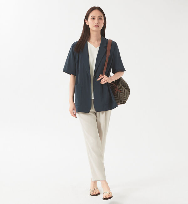 qualite「《セットアップ対応》ダブルクロスドロストパンツ」|その他|