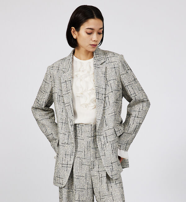 qualite「メロウフリルブラウス」|シャツ・ブラウス|