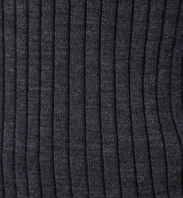 qualite「レイヤードワイドリブニット」|ニット・セーター|