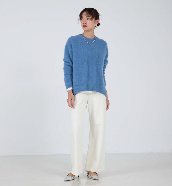 qualite「2WAYバックピーチセミフレアパンツ」|その他|