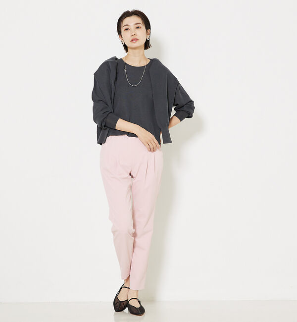 qualite「【25SS】2WAYストレッチタックパンツ」|その他|