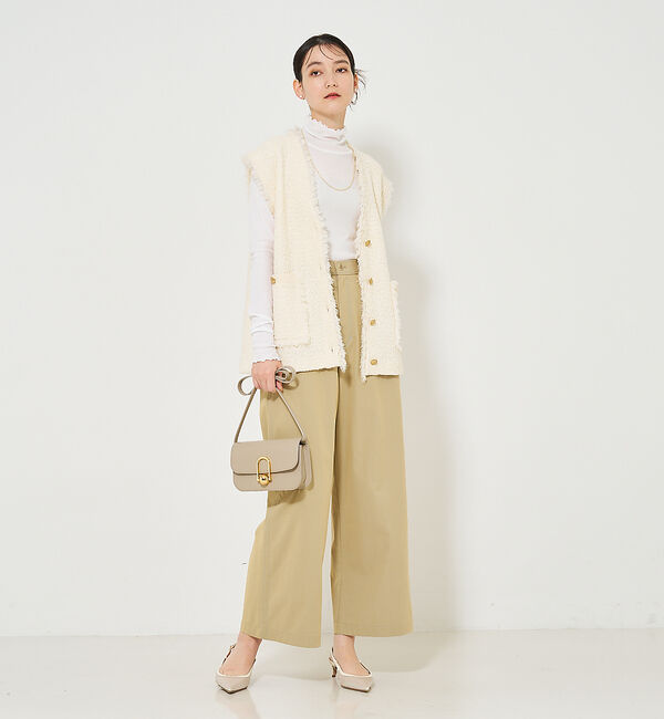 qualite「シャンブレーチノストレートパンツ」|その他|