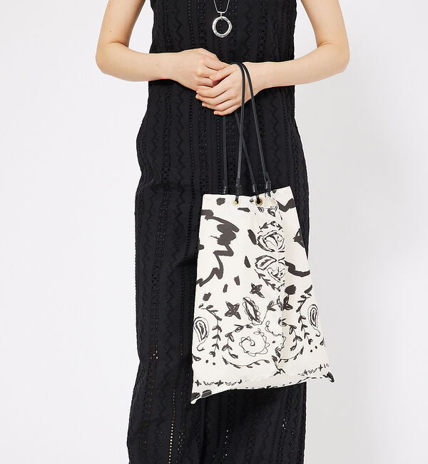 qualite「【カリテ&times;マニプリ】サンペイズリーバック」|トートバッグ|