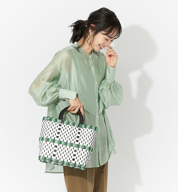 AU BANNISTER「●LALO/ Iona カゴバック」|トートバッグ|