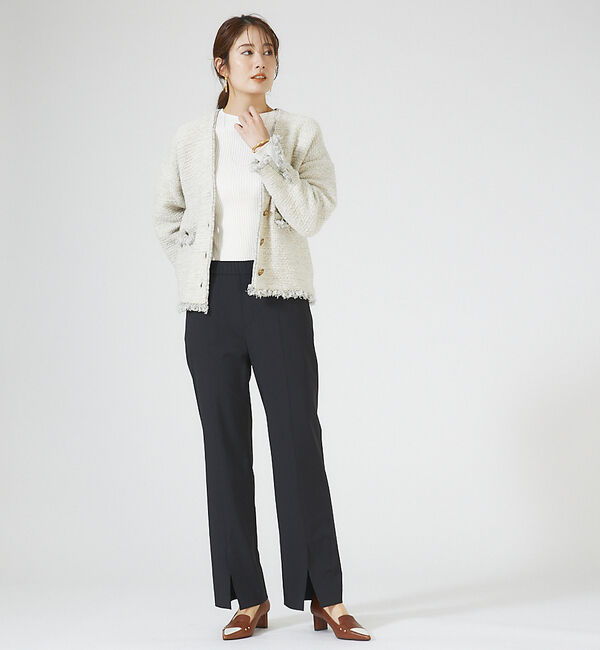 AU BANNISTER「ローファーモチーフミドルパンプス」|パンプス|