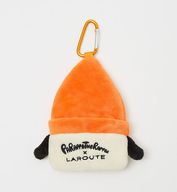 AU BANNISTER「【Parappa The Rapper&times;LAROUTE】カラビナ付キャラクターポ」|チャーム・キーホルダー|