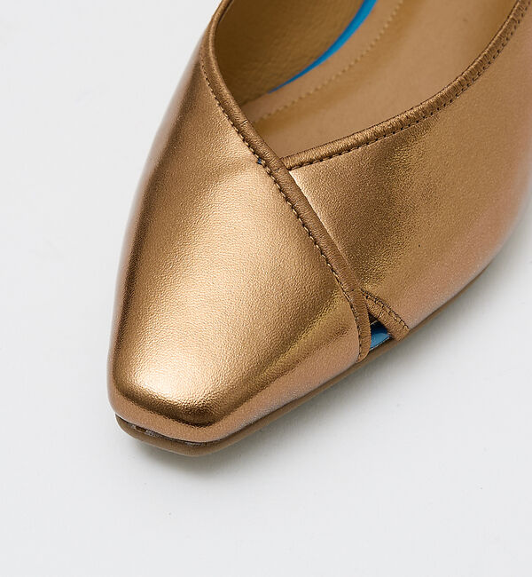 AU BANNISTER「【Vibram/ヴィブラムソール】Ｖカットフラットパンプス」|パンプス|