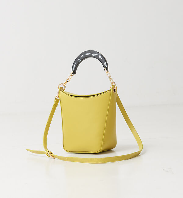 LOWELL things「【TVドラマ使用】Resin-B/アクリルBOXショルダーBAG」|ショルダー・メッセンジャー|