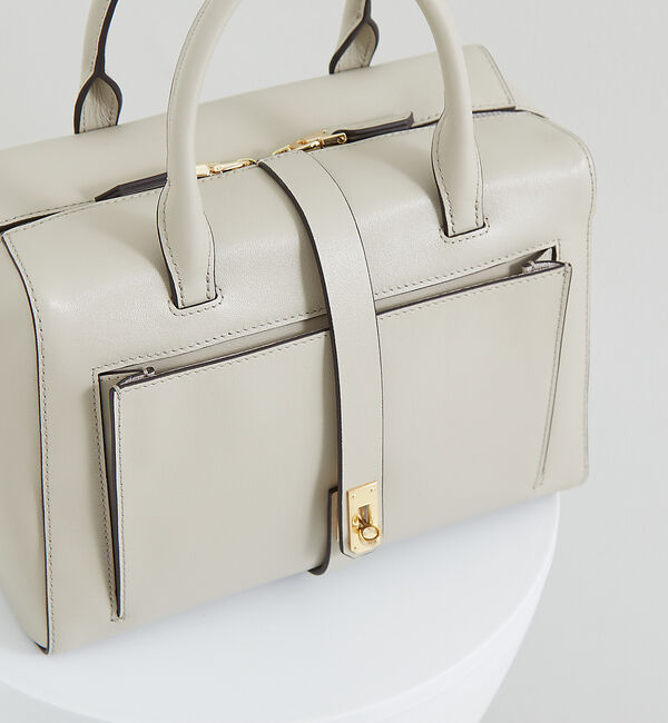 LOWELL things「Classy／レザー2wayボストンバッグ」|ハンドバッグ|