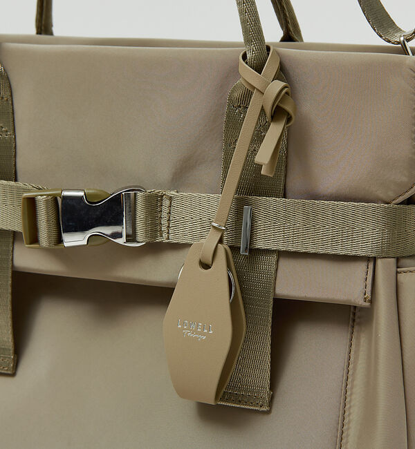 LOWELL things「【CLASSY掲載】ABILITY/ナイロンBELTEDトート」|トートバッグ|