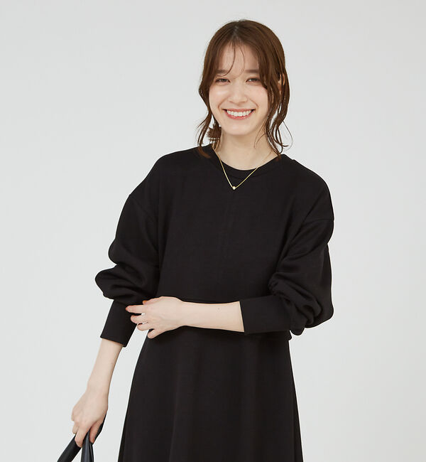 abahouse mavie「【大人のいちまんワンピ】ライトダンボールフレアーワンピ」|ワンピース|