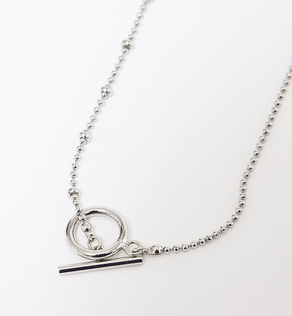 abahouse mavie「ミニボールチェーンコンビネックレス」|ネックレス|