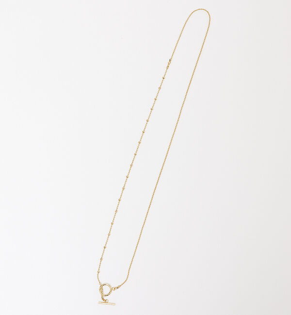 abahouse mavie「ミニボールチェーンコンビネックレス」|ネックレス|