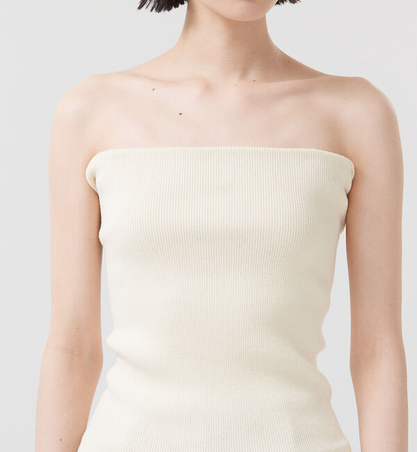 The Store by C' 「【COCUCA】リブチューブトップ」|キャミソール|