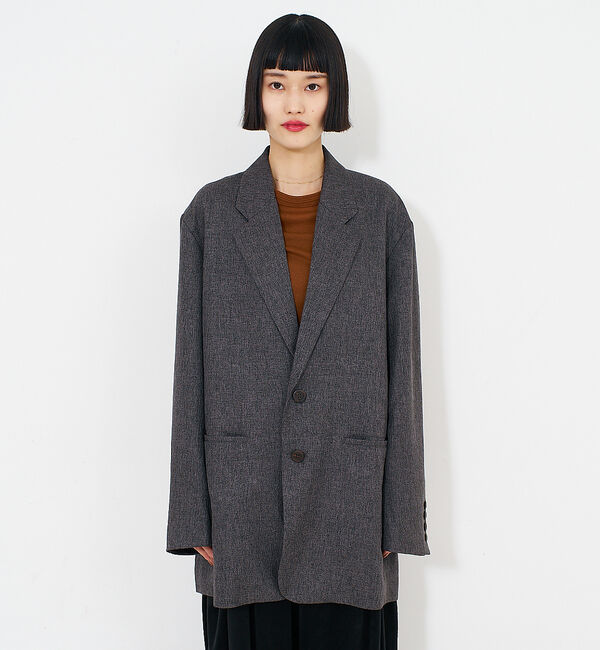 NOMINE「【ユニセックス】オーバーサイズ シャーク テーラードジャケット」|テーラードジャケット|