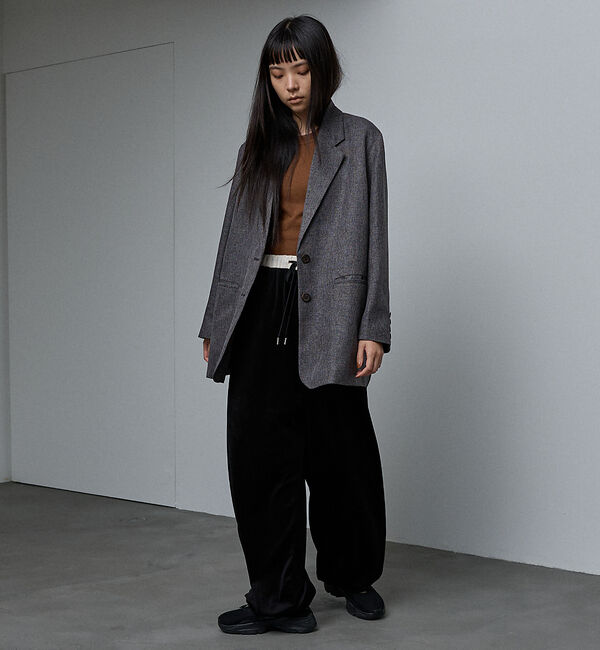 NOMINE「【ユニセックス】オーバーサイズ シャーク テーラードジャケット」|テーラードジャケット|