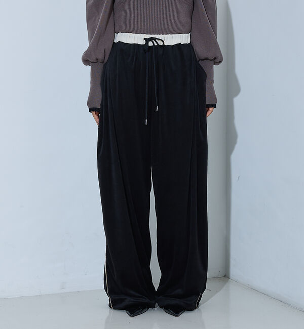 NOMINE「【セットアップ】ベロアトラックパンツ」|その他|