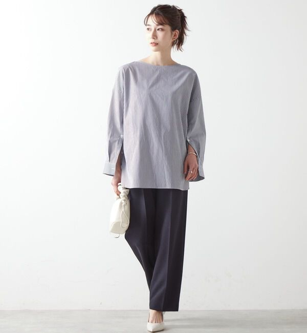 Liesse「オックスハイウエストパンツ（セットアップ対応可）」|その他|