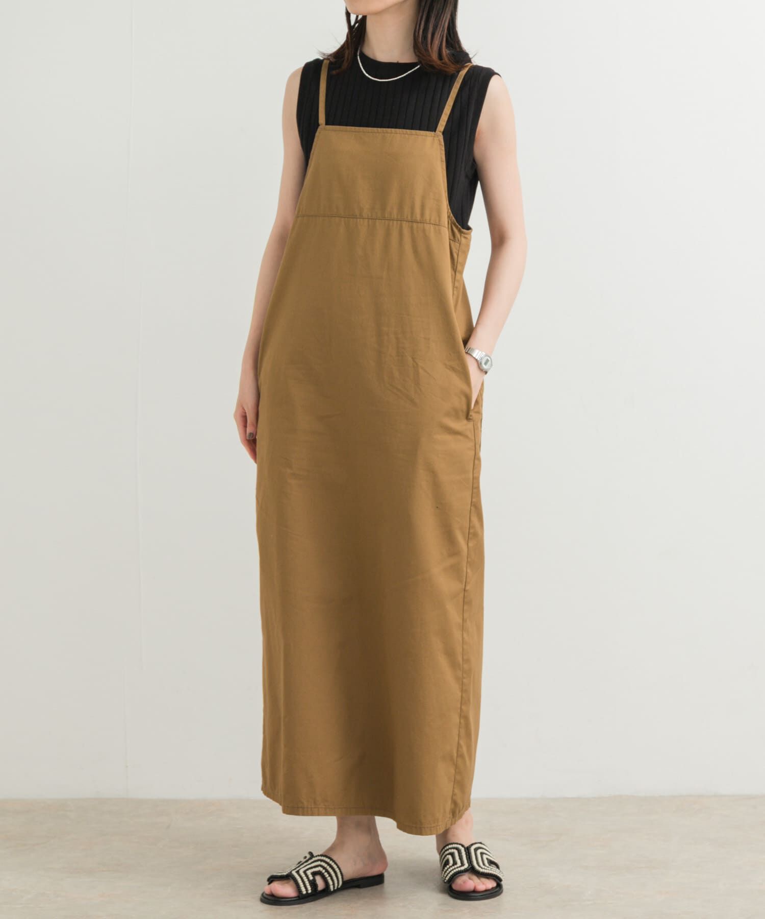 URBAN RESEARCH DOORS「『別注』Lee&times;DOORS　キャミワンピース」|ワンピース|