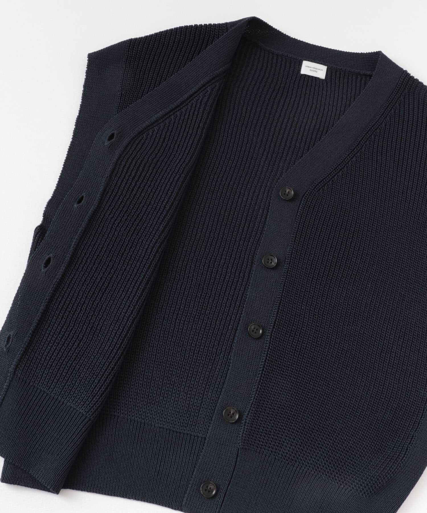 URBAN RESEARCH DOORS「リネンライクVネックベスト」|ベスト・ジレ|